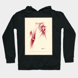 "Delicate" - Original Huntington Gardens Plein Air Drawing Hoodie